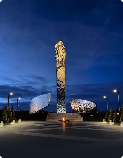 Мемориальный комплекс в деревне Зайцево
