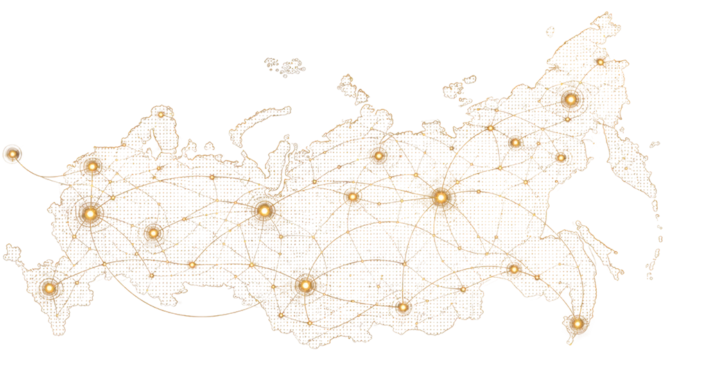 Карта России — география поставок